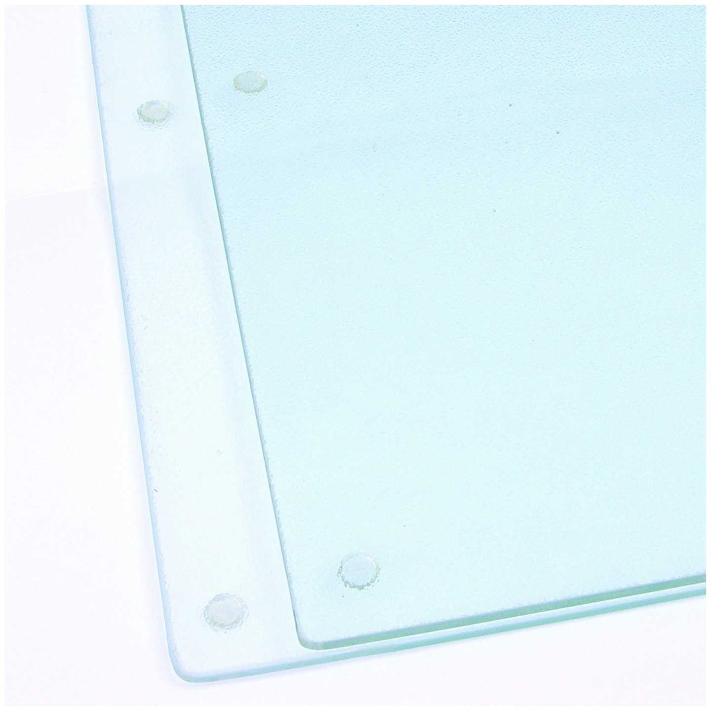 Set di 2 piastre copre la ceramica in ceramica in vetro temperato Jocca