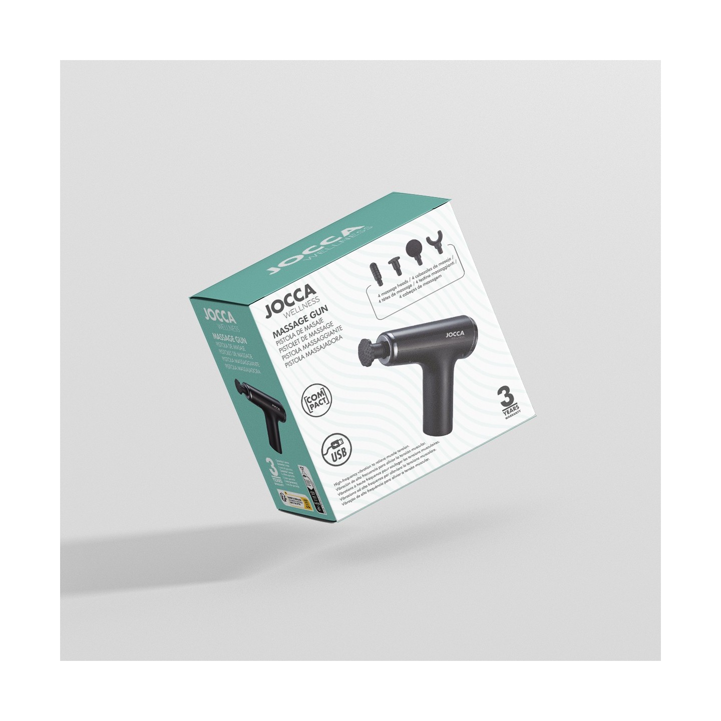 Gun di massaggio muscolare elettrico Jocca