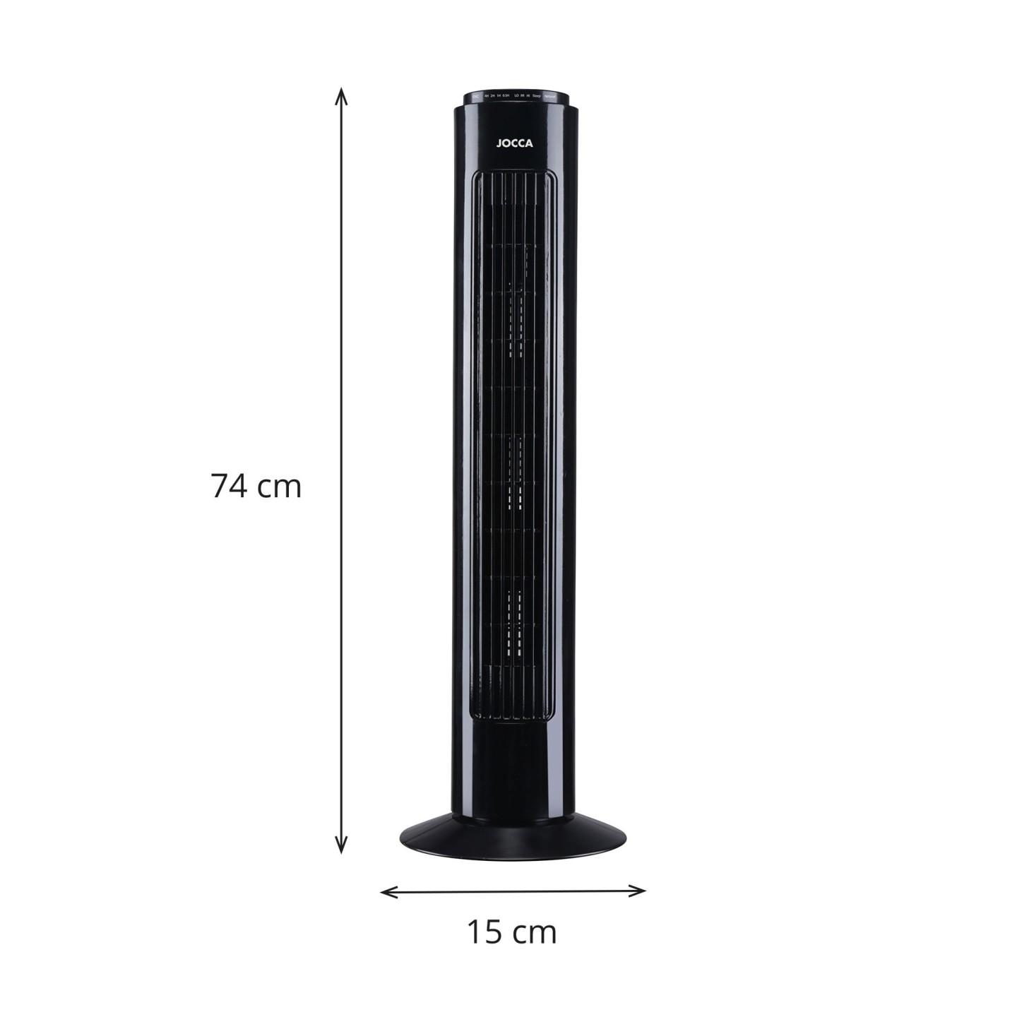 Fan della torre 74 cm con telecomando JOCCA