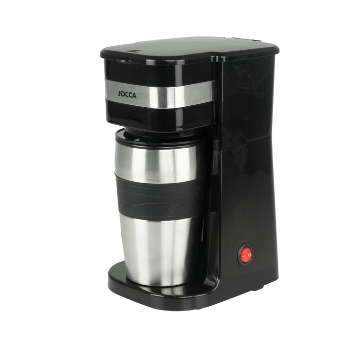 Cafetera de goteo individual con termo y taza de viaje 420ml | JOCCA