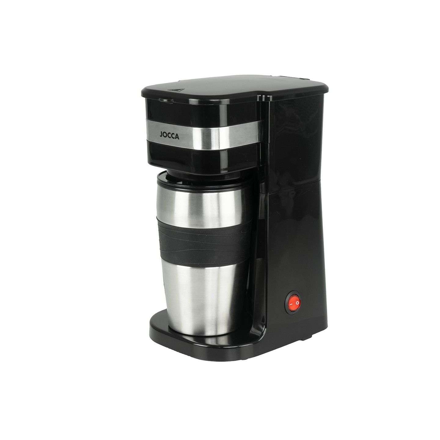 Machine à café de goutte individuelle avec Thermos et Tasse de voyage 420ml | Jocca