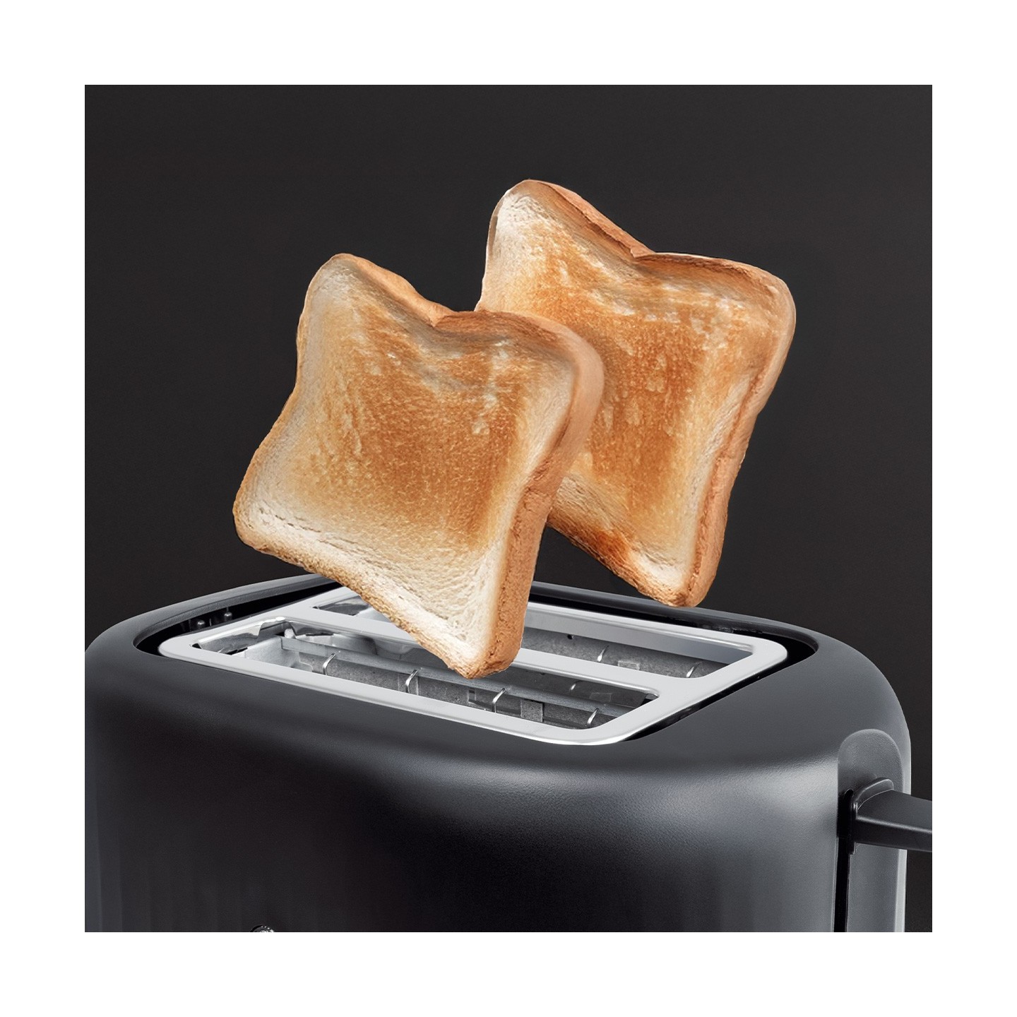 Toaster Elegance 2 sliced 10x10 cm compact design Δ JOCCA