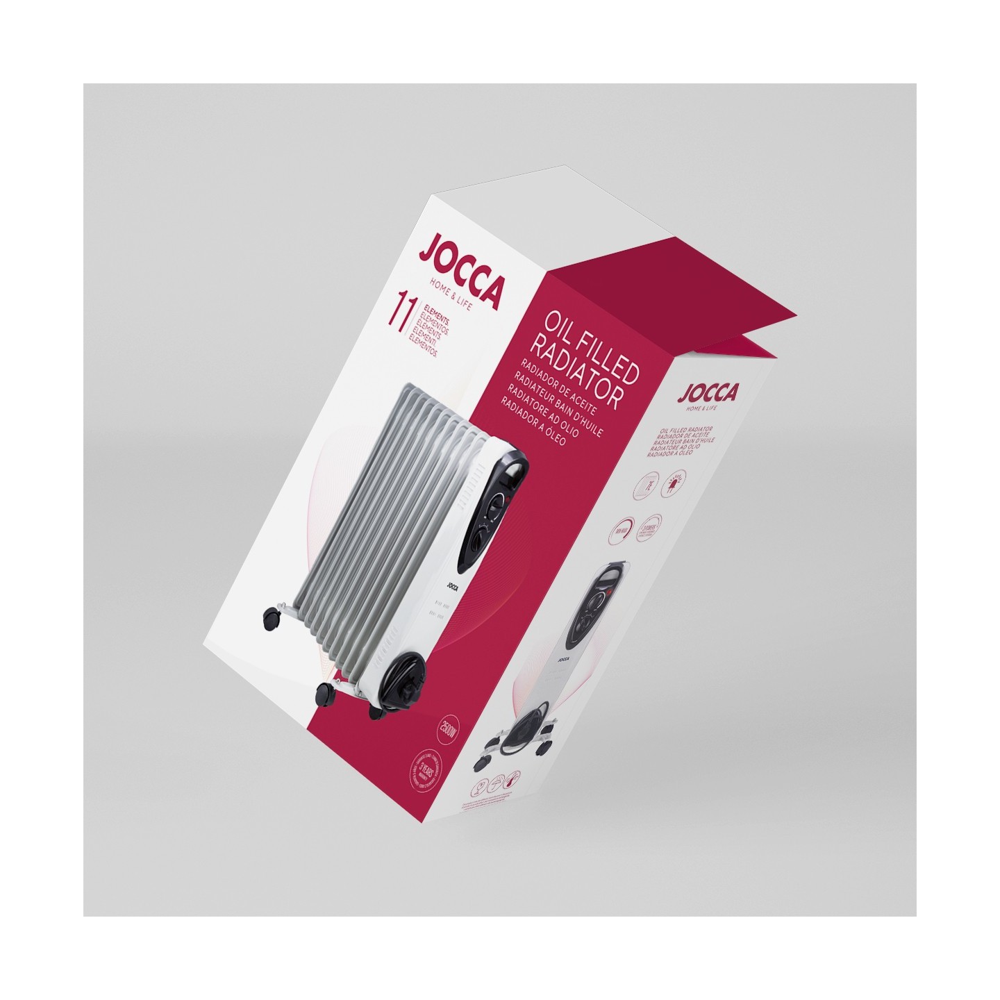 Radiador de Aceite 11 Elementos 2500W | Jocca
