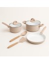 Ceramic kitchen battery with utensils | Jocca