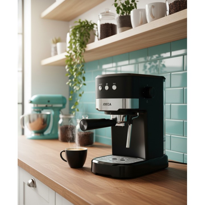 Cafetera Espresso 20 Bares Con Vaporizador Y Depósito Desmontable 1,25L | JOCCA
