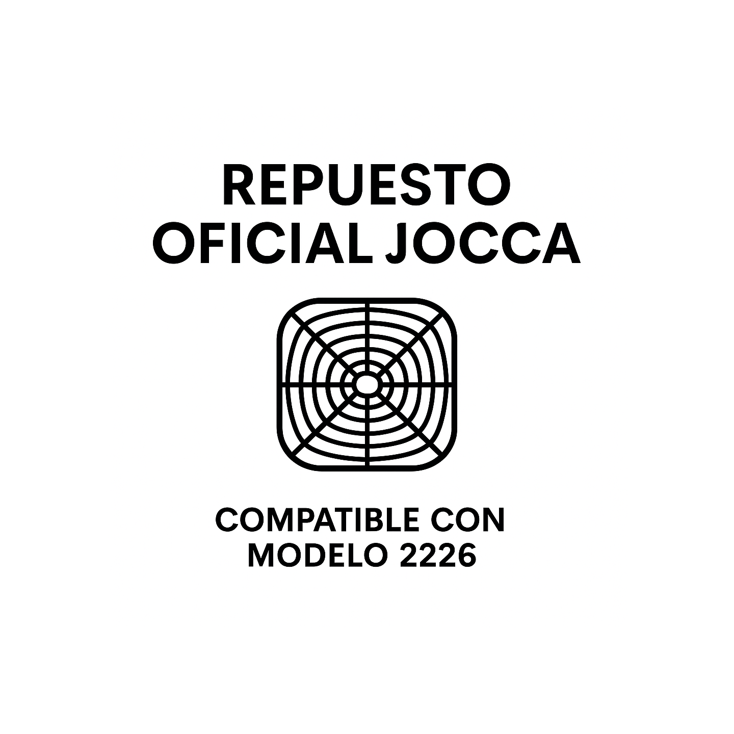 Grid Friture JOCCA Modèle 2226 | Remplacement officiel