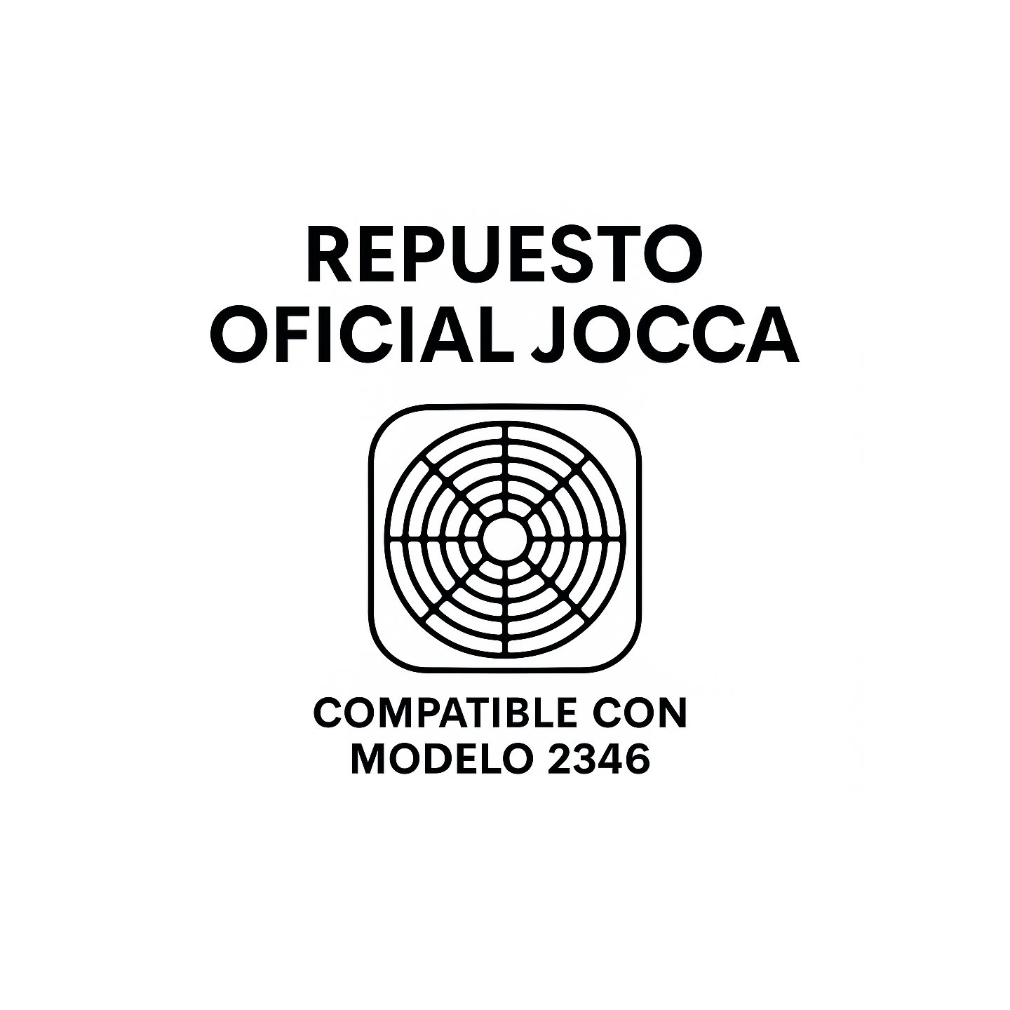 Grid Frying Jocca Model 2346 | Official replacement
