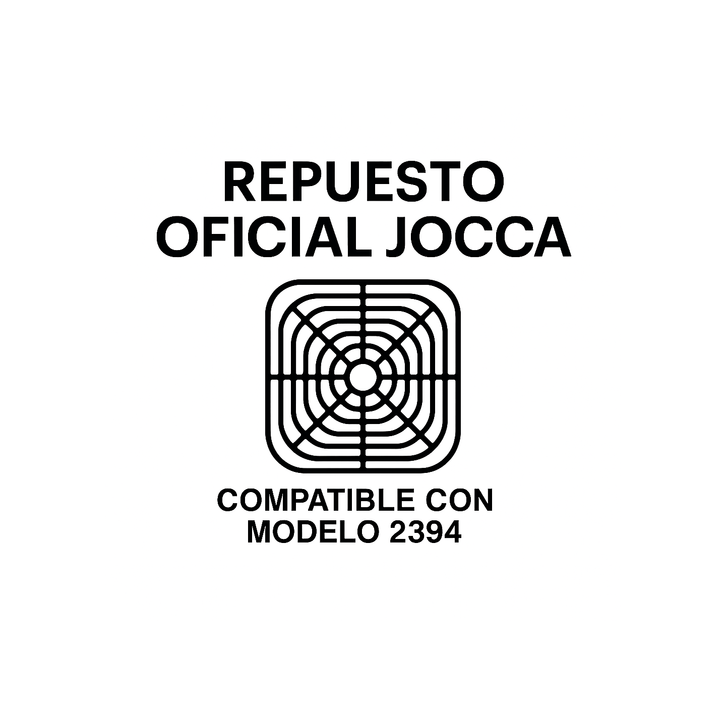 Rejilla freidora JOCCA modelo 2394 | Repuesto oficial