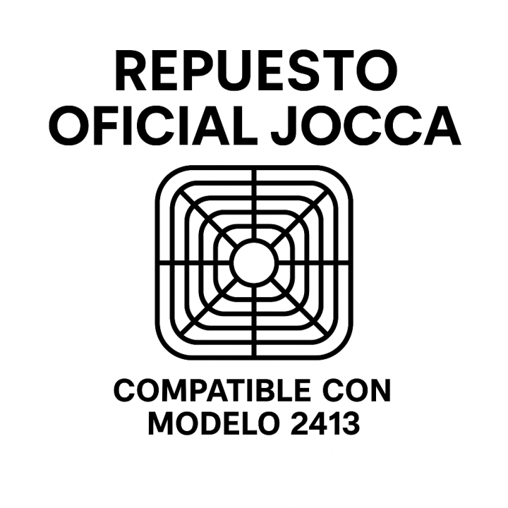 Rejilla freidora JOCCA modelo 2413 | Repuesto oficial