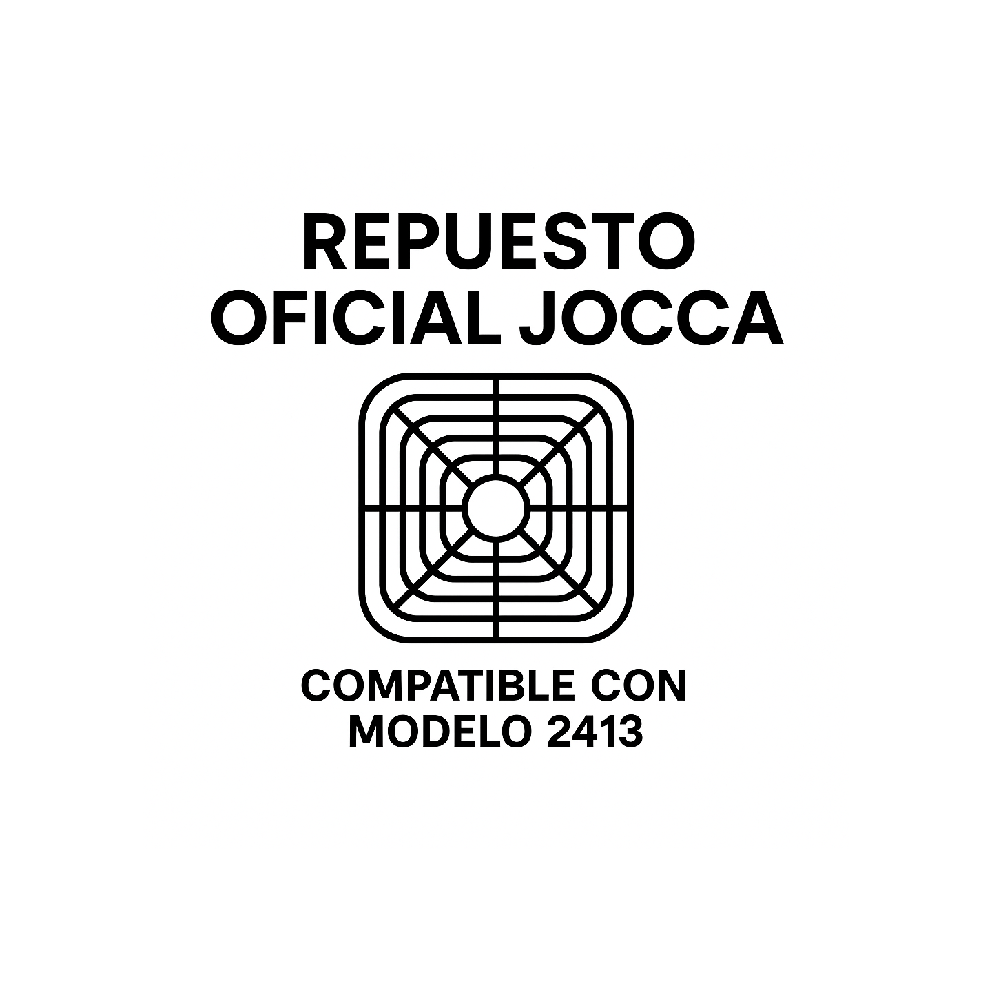 Rejilla freidora JOCCA modelo 2413 | Repuesto oficial