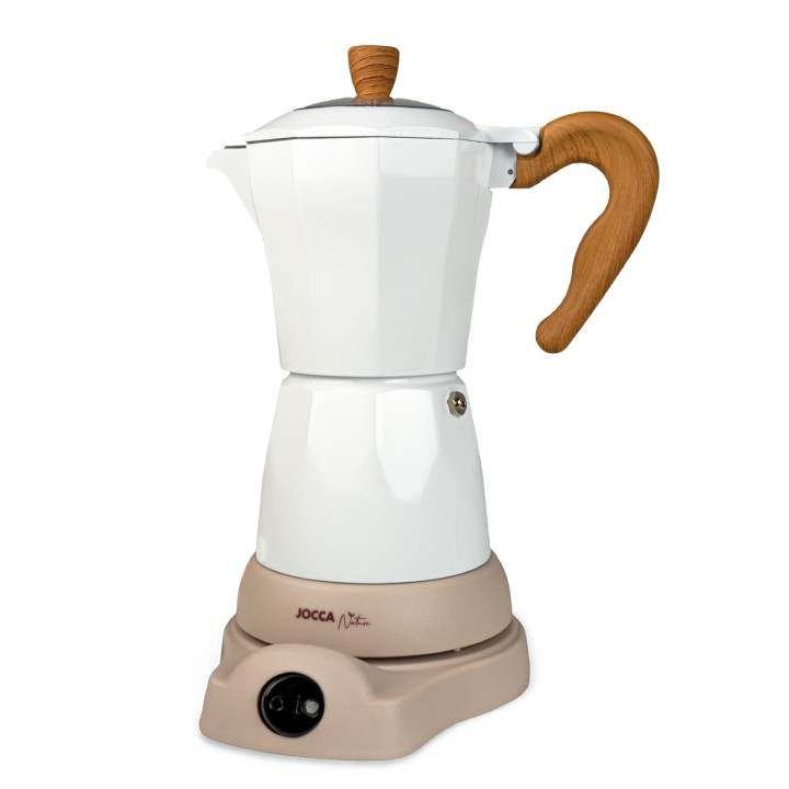 Electric Italian Coffee Maker Nature 6 mug jocca