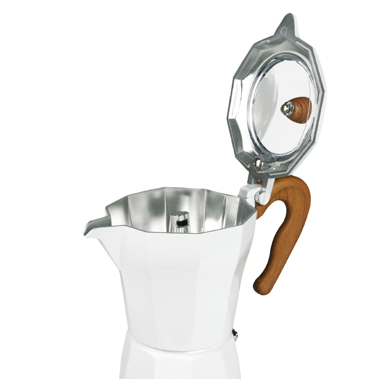 Cafetera italiana eléctrica línea nature 6 tazas JOCCA