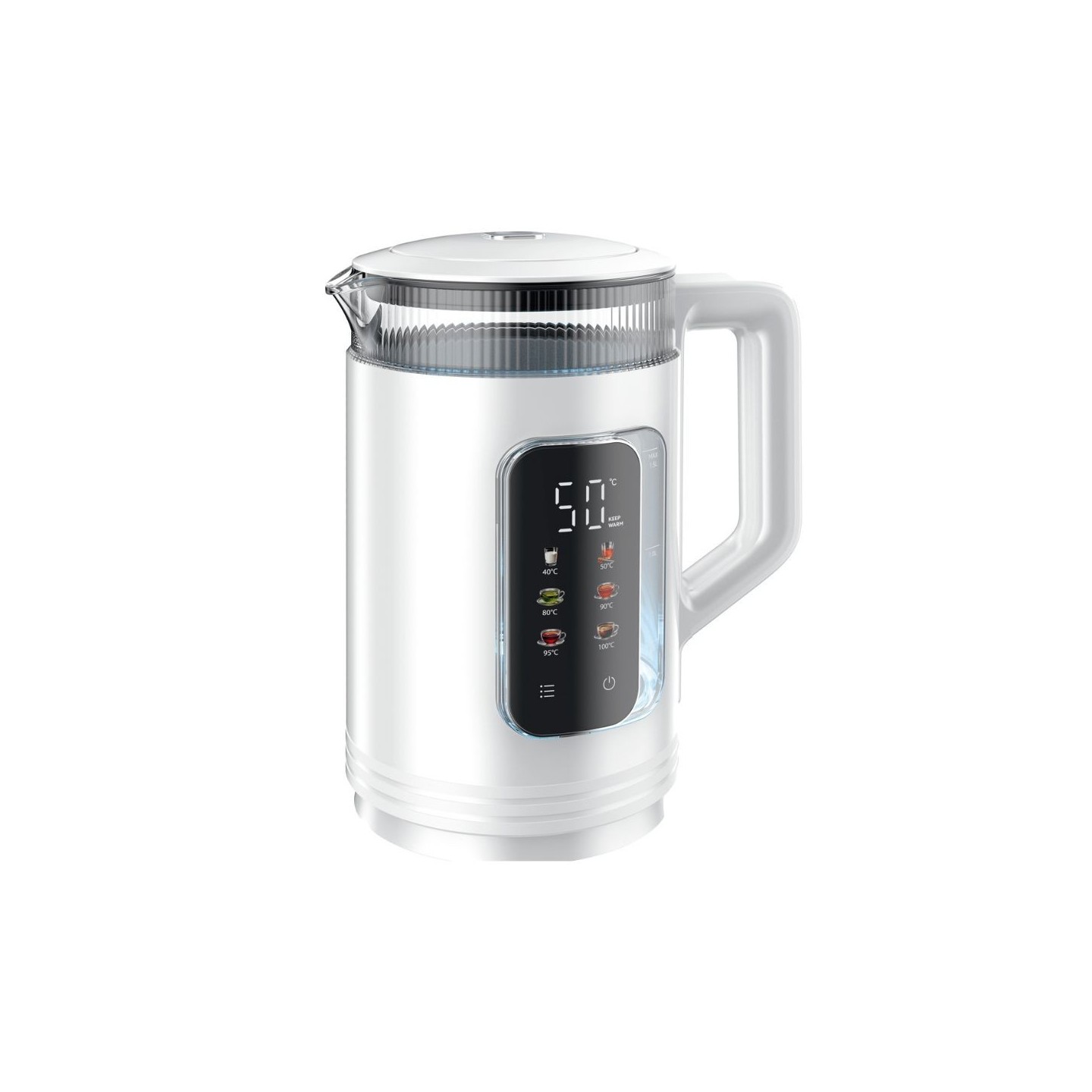 Bollitore elettrico Easy Touch 1.5L con luce e touch screen | Jocca