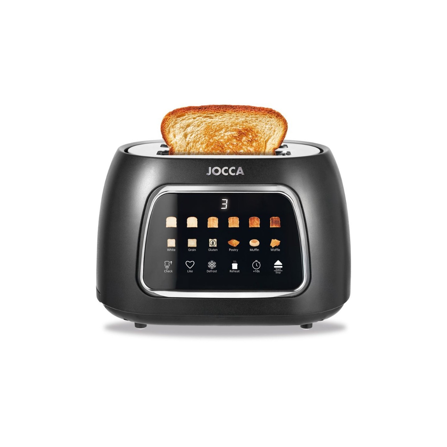 Torradeira de pão inteligente com tela de toque | Jocca