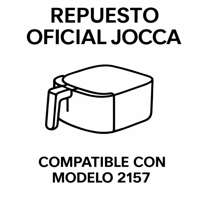 Cubeta freidora JOCCA modelo 2157 | Repuesto oficial