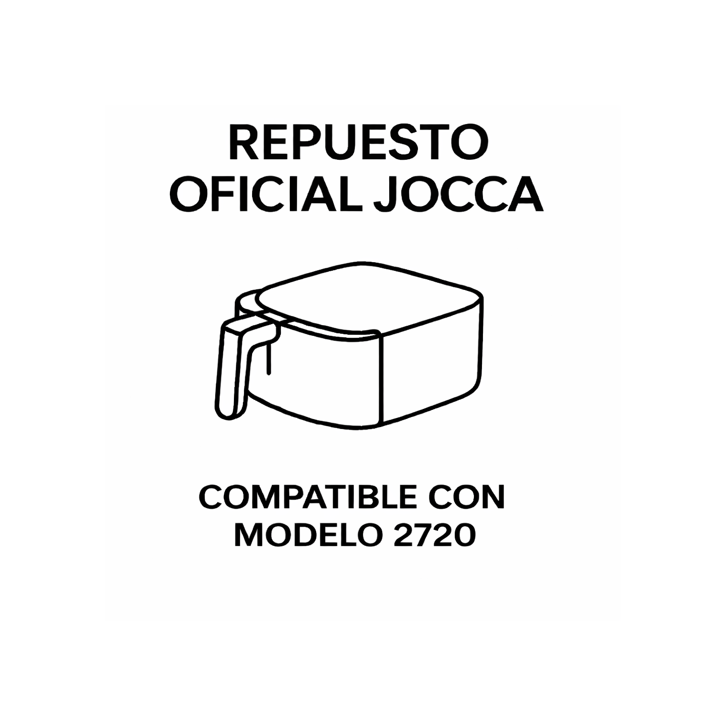 Bucket Freidora Jocca Modèle 2720 | Remplacement officiel