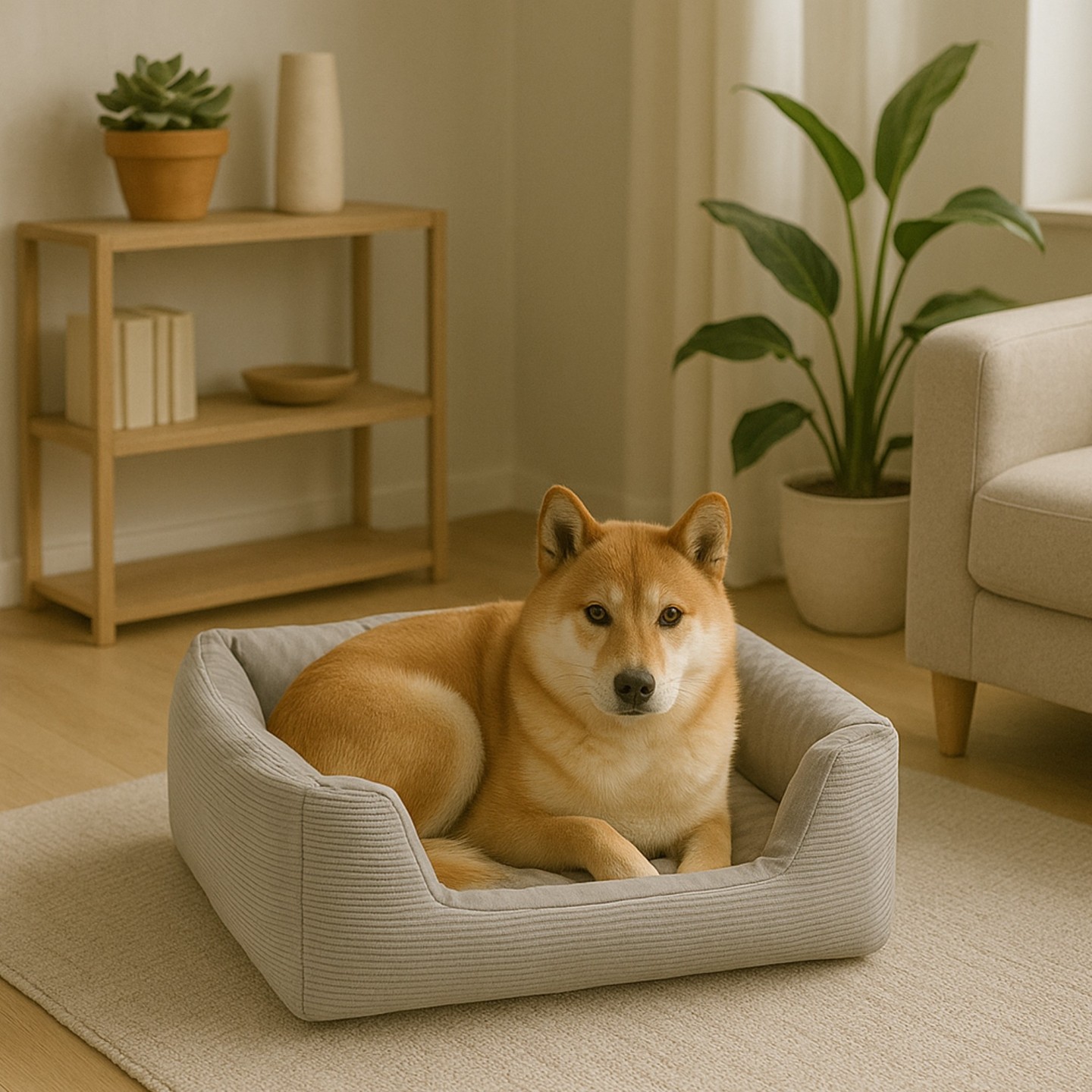 Cama mascotas rectangular