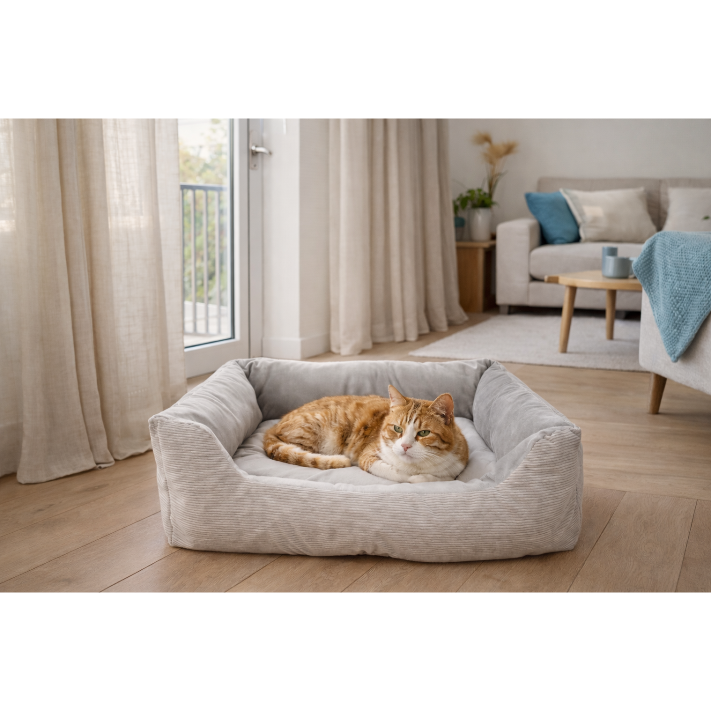 Cama mascotas rectangular