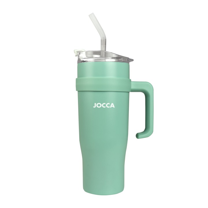TEMAL THERMO Stainless steel 1.2 L with straw | Jocca