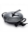 Electric wok with lid and thermostat | Healthy cuisine | Jocca