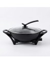Wok électrique avec couvercle et thermostat | Cuisine saine | Jocca