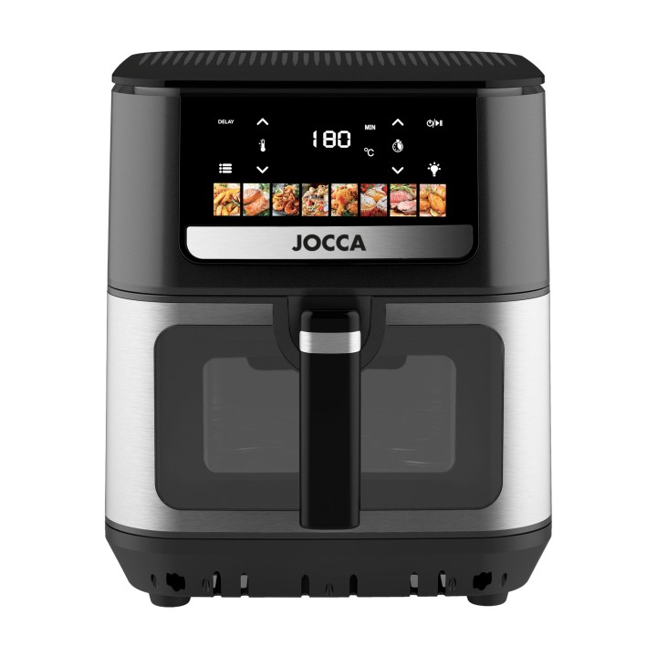 Freidora de Aire 9L Dual con 8 Programas y 200°C | Jocca