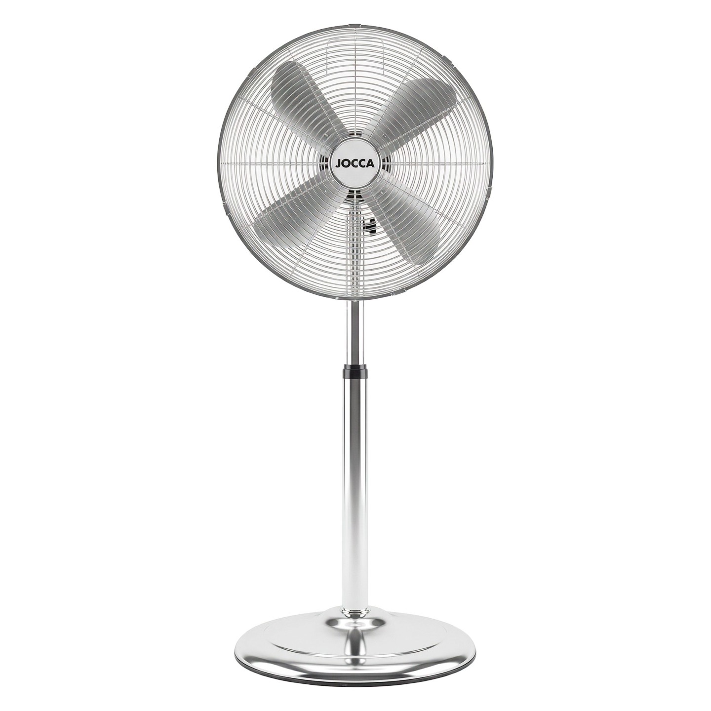 Ventilador de Pie Cromado 40 cm 3 Velocidades | JOCCA