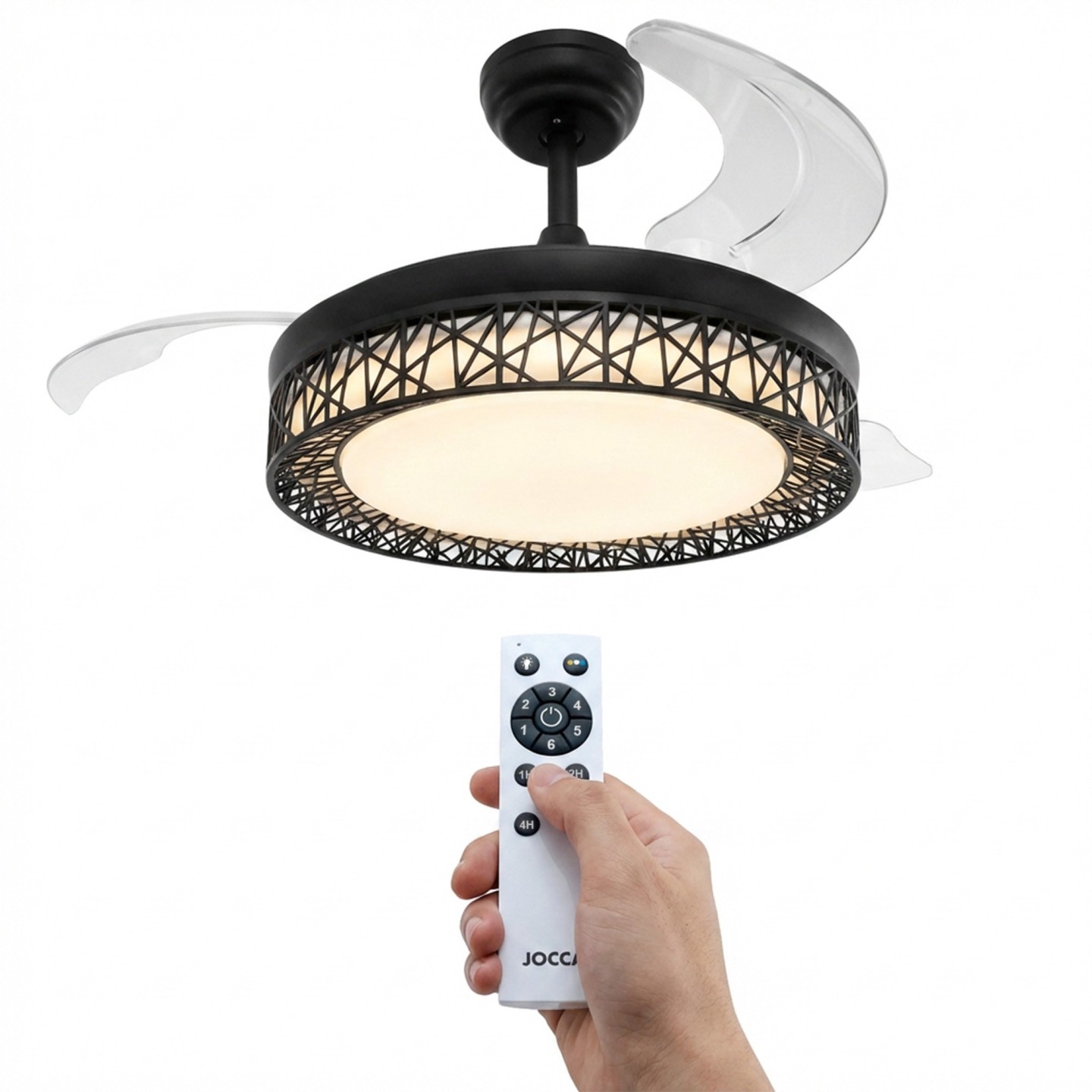 Ventilateur de toiture avec lames légères et rétractables JOCCA