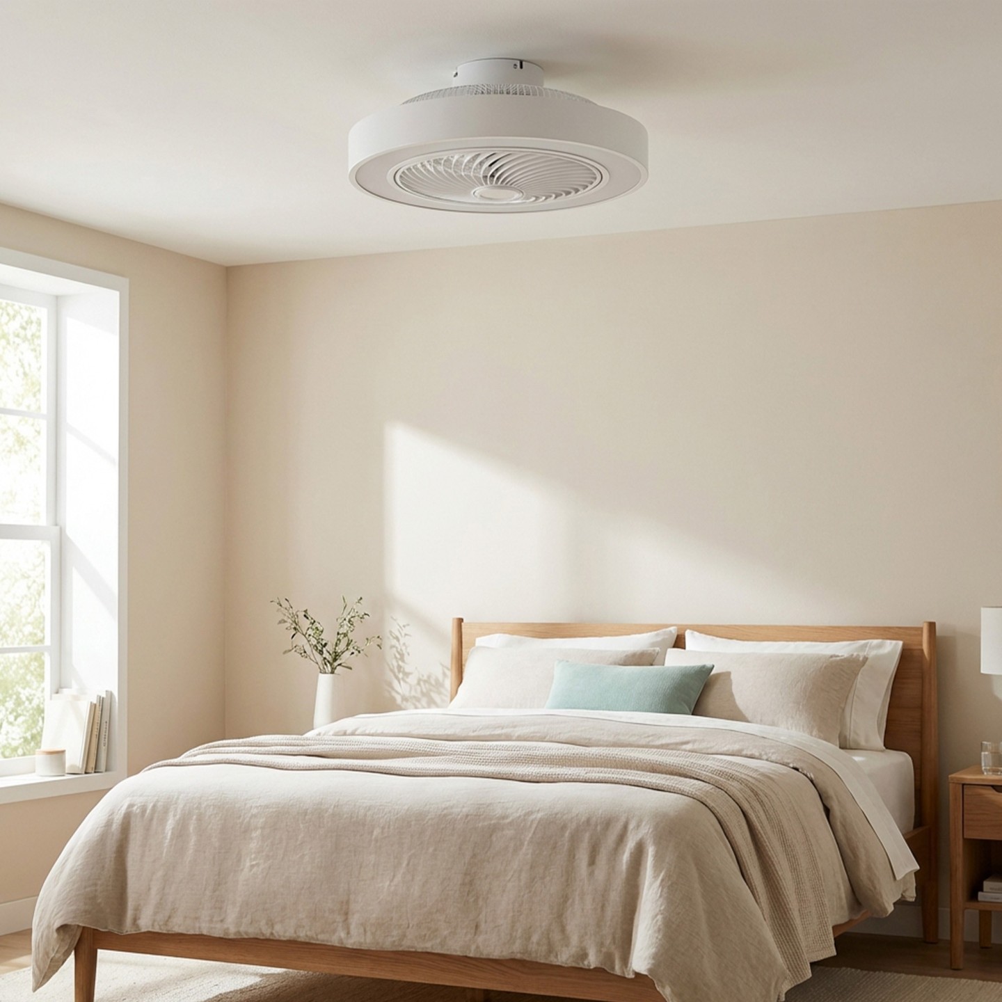 Plafond de ventilateur de plafond avec lumière LED et bluetooth JOCCA
