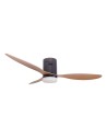 Ceiling fan with LED light and Silent DC engine | 6 speeds, timer and command - Jocca
