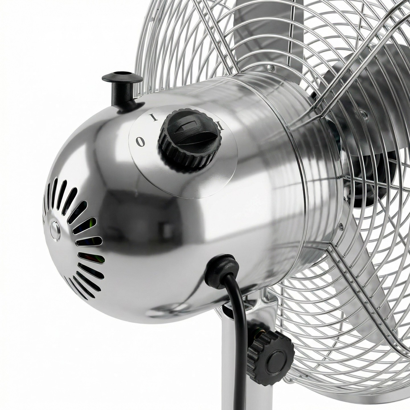 Ventilador de Pie Cromado 40 cm 3 Velocidades | JOCCA