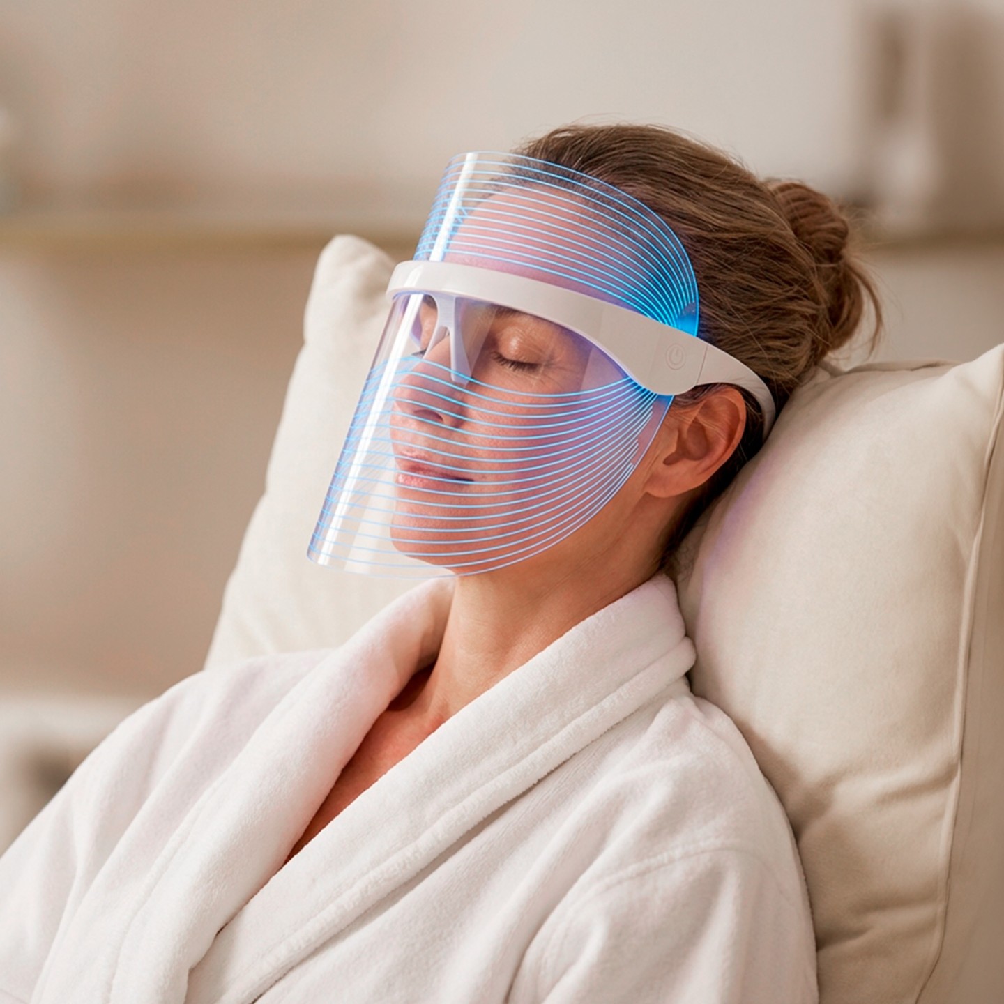 Máscara facial LED 7 colores |Cuidado Facial y Rejuvenecimiento| JOCCA