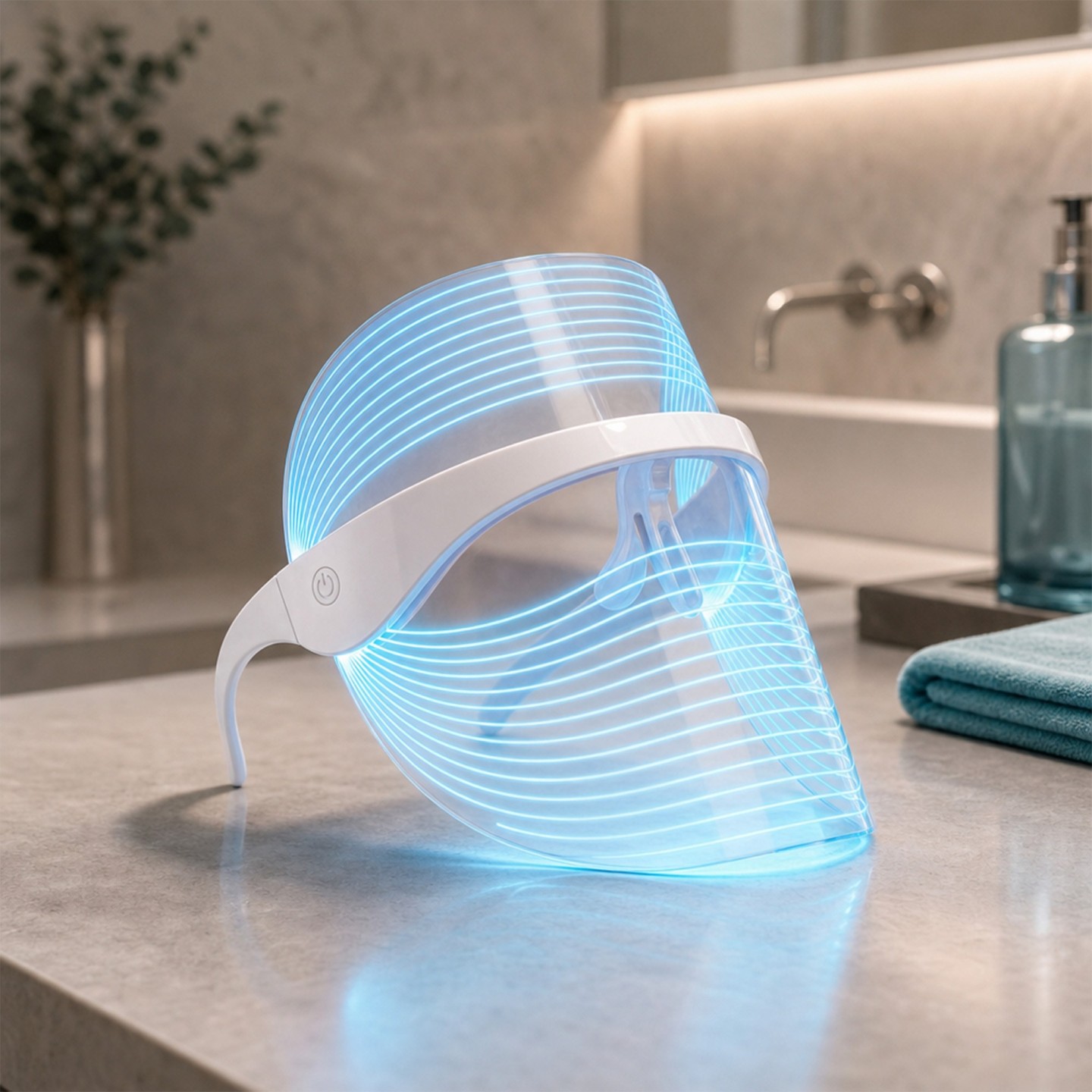 Máscara facial LED 7 colores |Cuidado Facial y Rejuvenecimiento| JOCCA