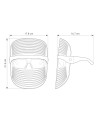 Gesichtsmaske LED 7 Farben | Gesichtspflege und Verjüngung | Jocca
