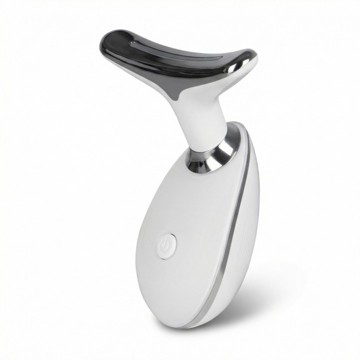 Neck and face massager with pulsed light and 3 modes of care | Jocca