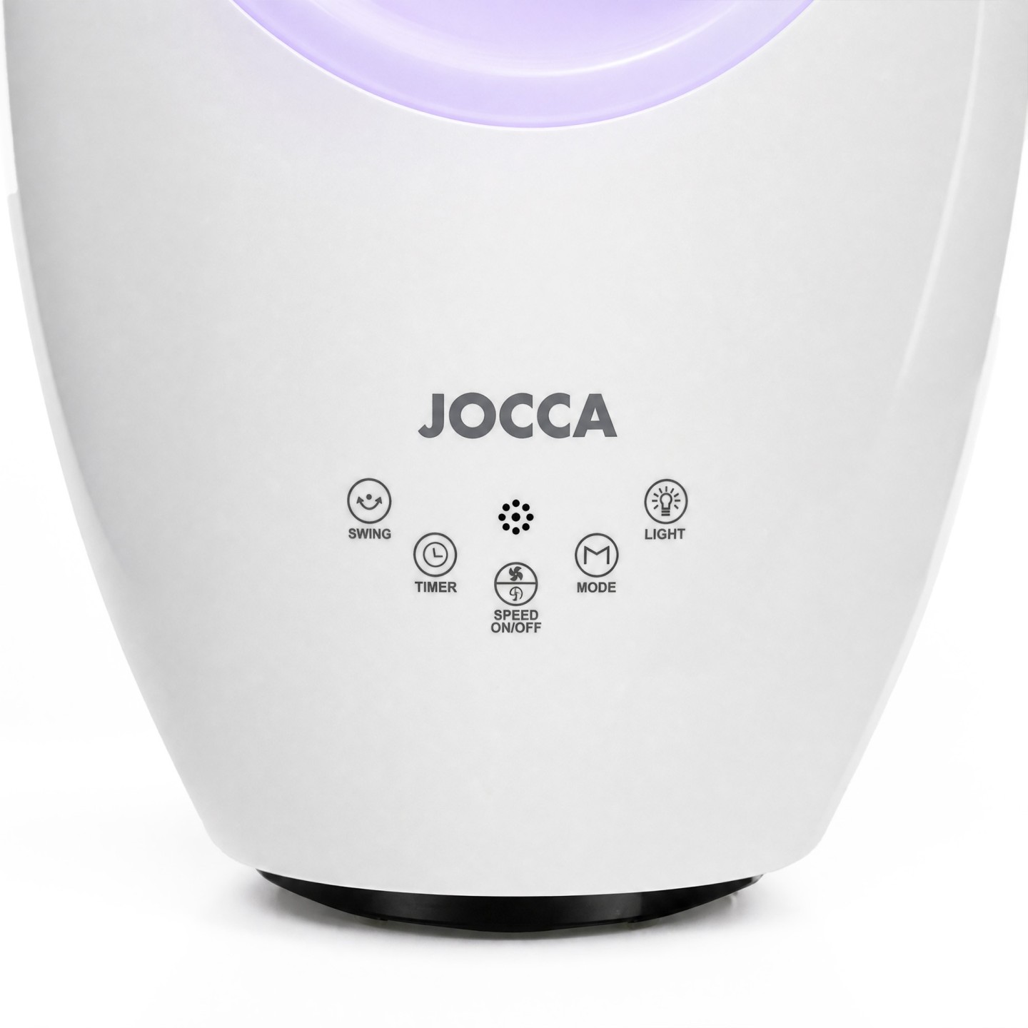 Jocca - fã sem aspas 60w LED Light | Silencioso, com comando