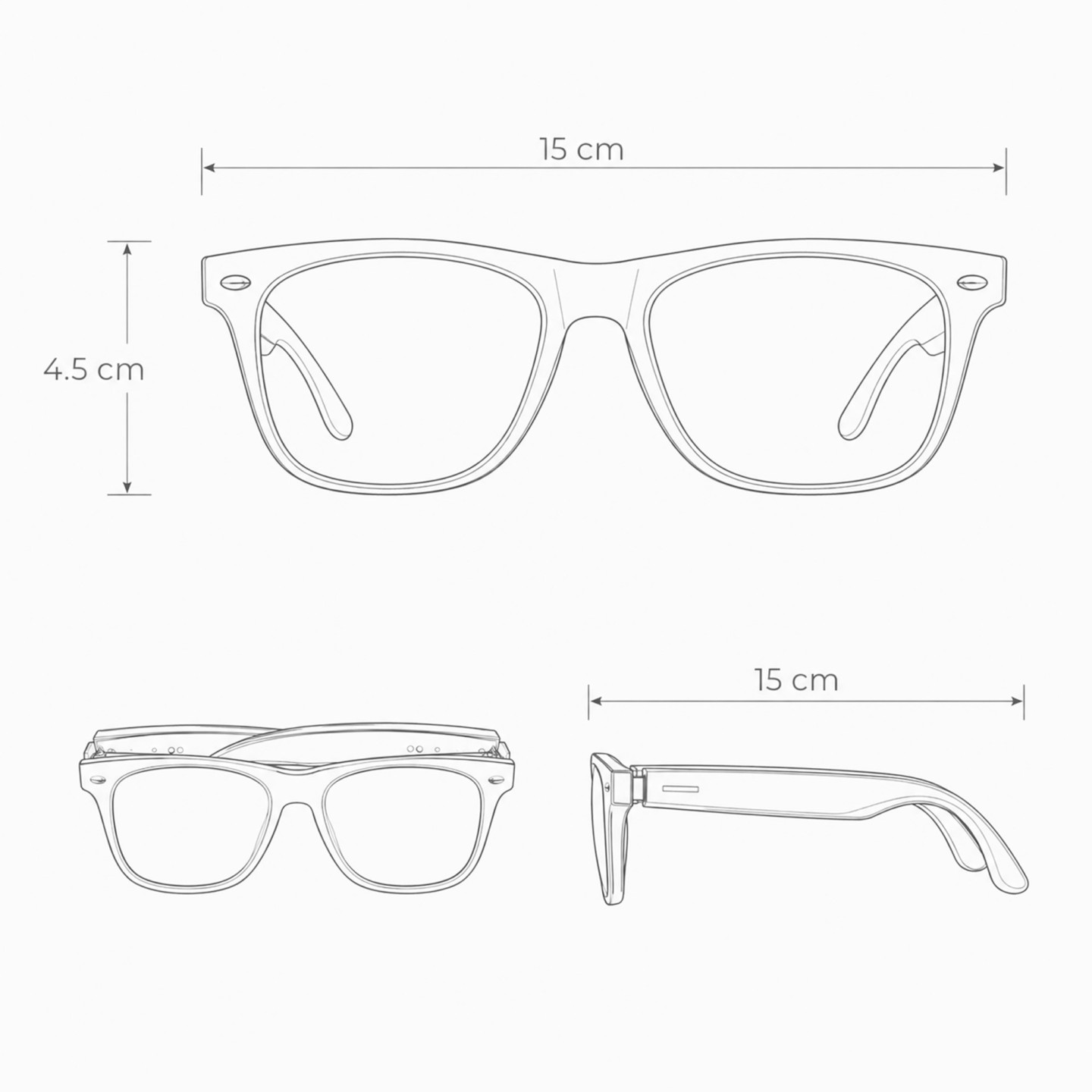 Jocca - Polarisierte Bluetooth-Sonnenbrillen | Taktile Kontrolle