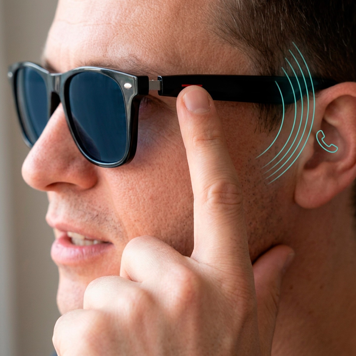 Jocca - óculos de sol polarizados Bluetooth | Controle tátil