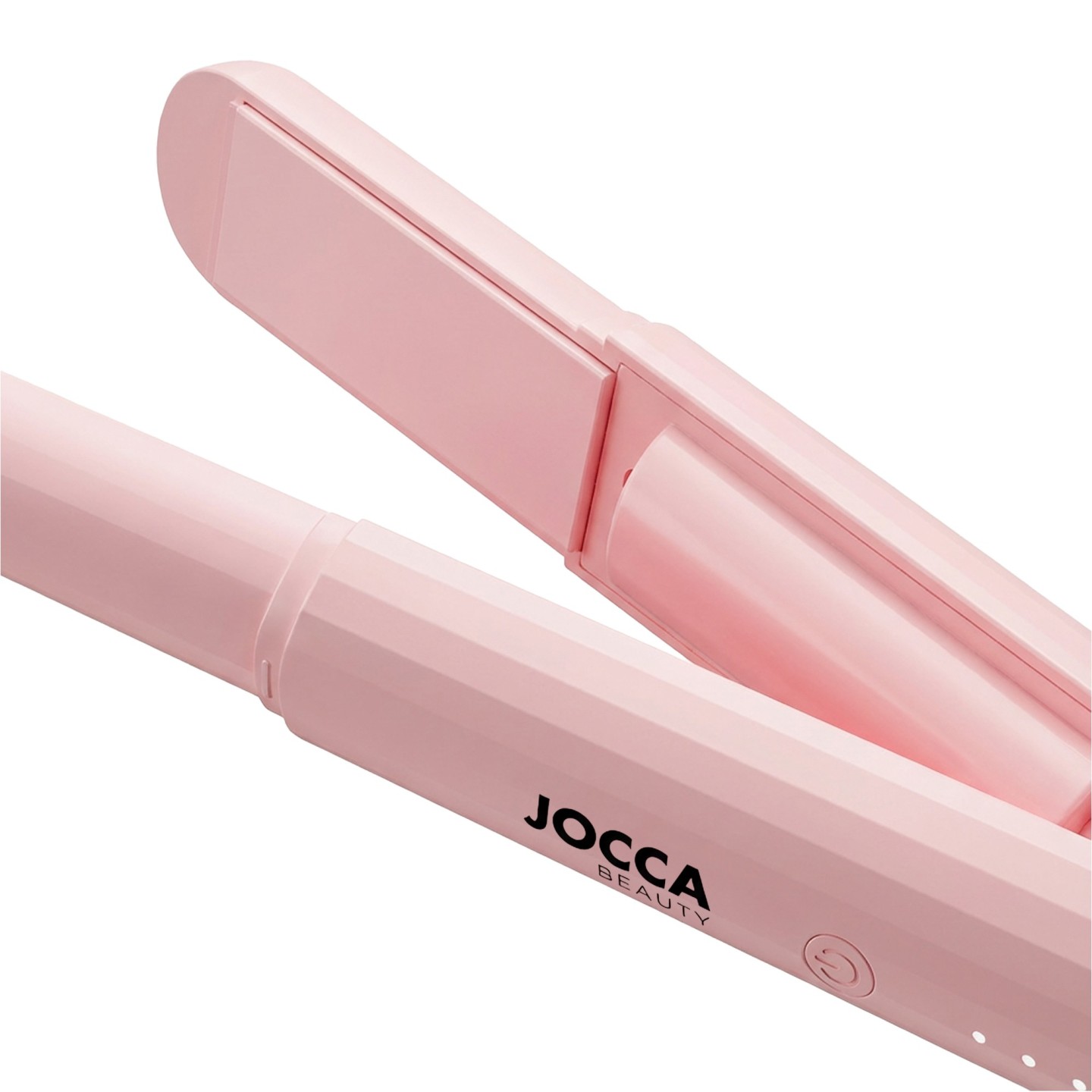 Plancha de Pelo Portátil, Placas Cerámicas, Inalámbrica, Rosa | JOCCA