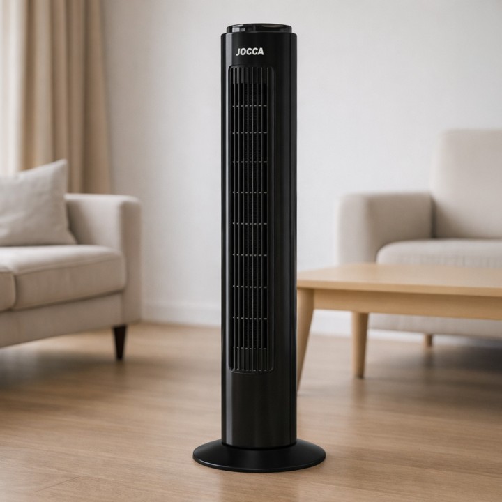Ventilador de torre 74 cm con mando a distancia JOCCA