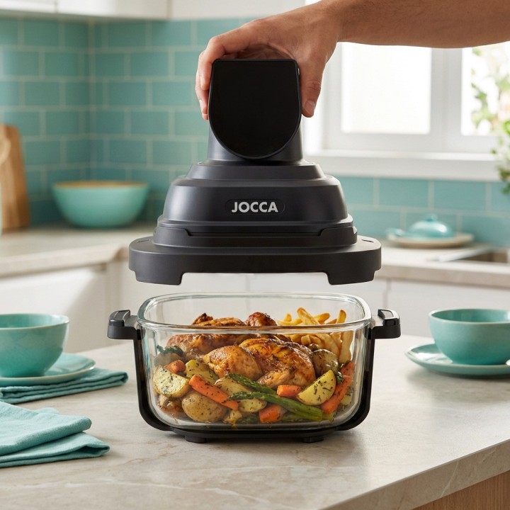 4,5l Vidro Digital Air Frigerador + 1,5L | Jocca