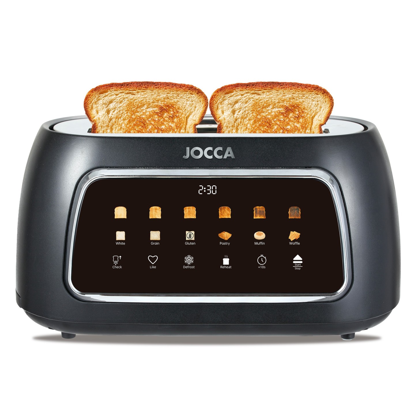 Torradeira de pão inteligente com tela de toque | Jocca