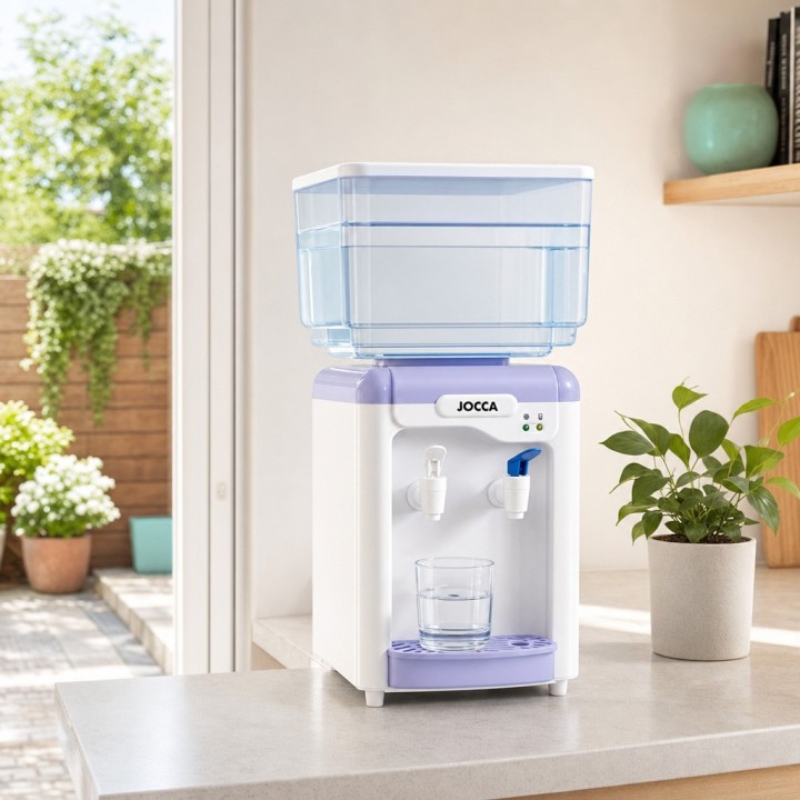 Distributore di acqua Jocca 7l | Acqua fredda e meteo con doppio rubinetto