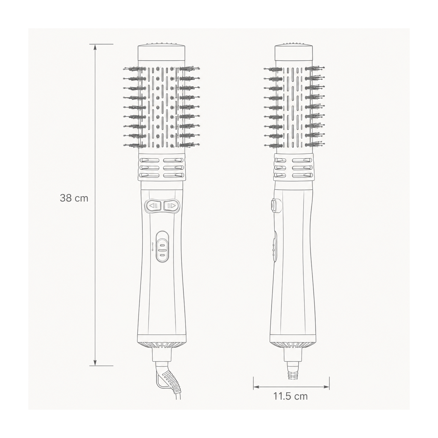 Brosse de sécheuse rotative JOCCA