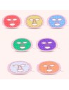 MÁSCARA FACIAL TRATAMIENTO LED DE SILICONA