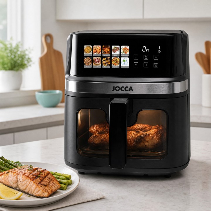 Digital Air Fryer 8 Liter doppelter Widerstand | Jocca