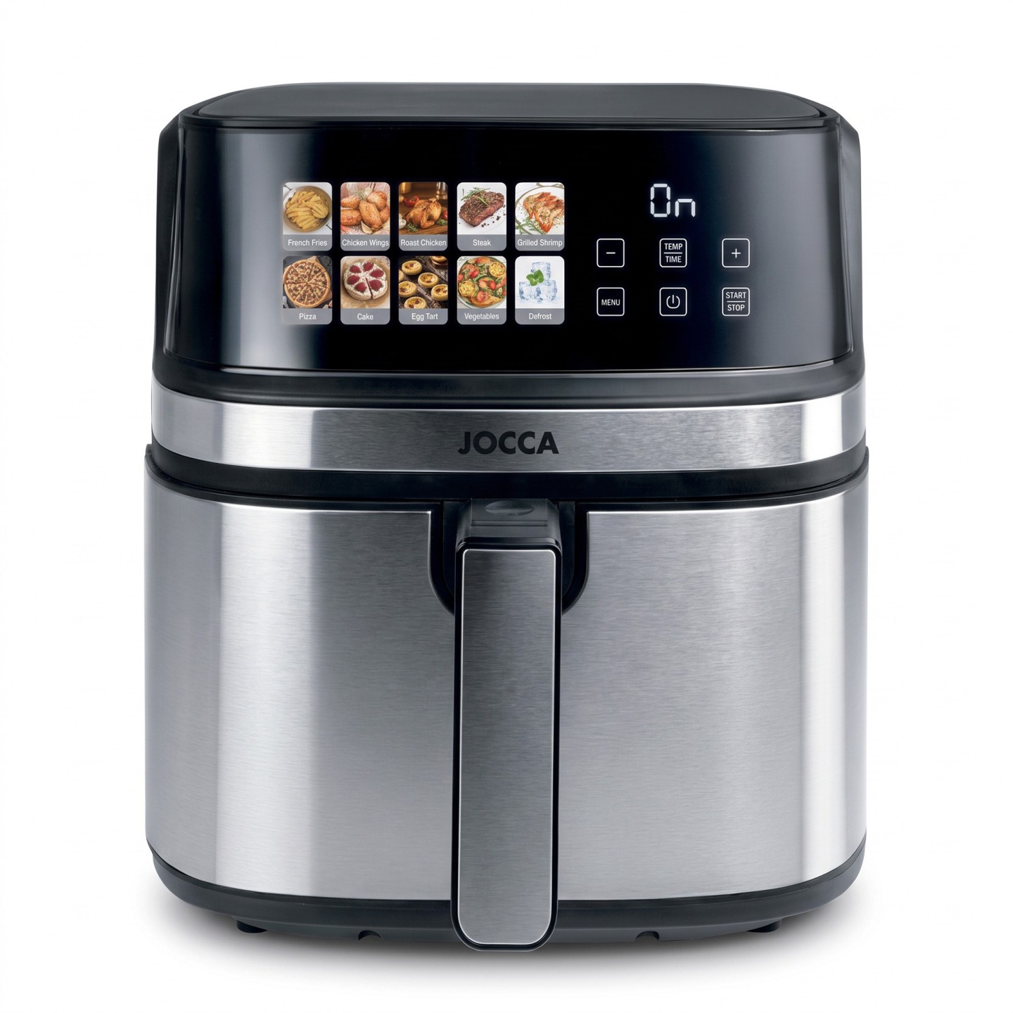 8L DIGITAL AIR FRYER WITH DOUBLE RESISTANCE AND COLOR DISPLAY