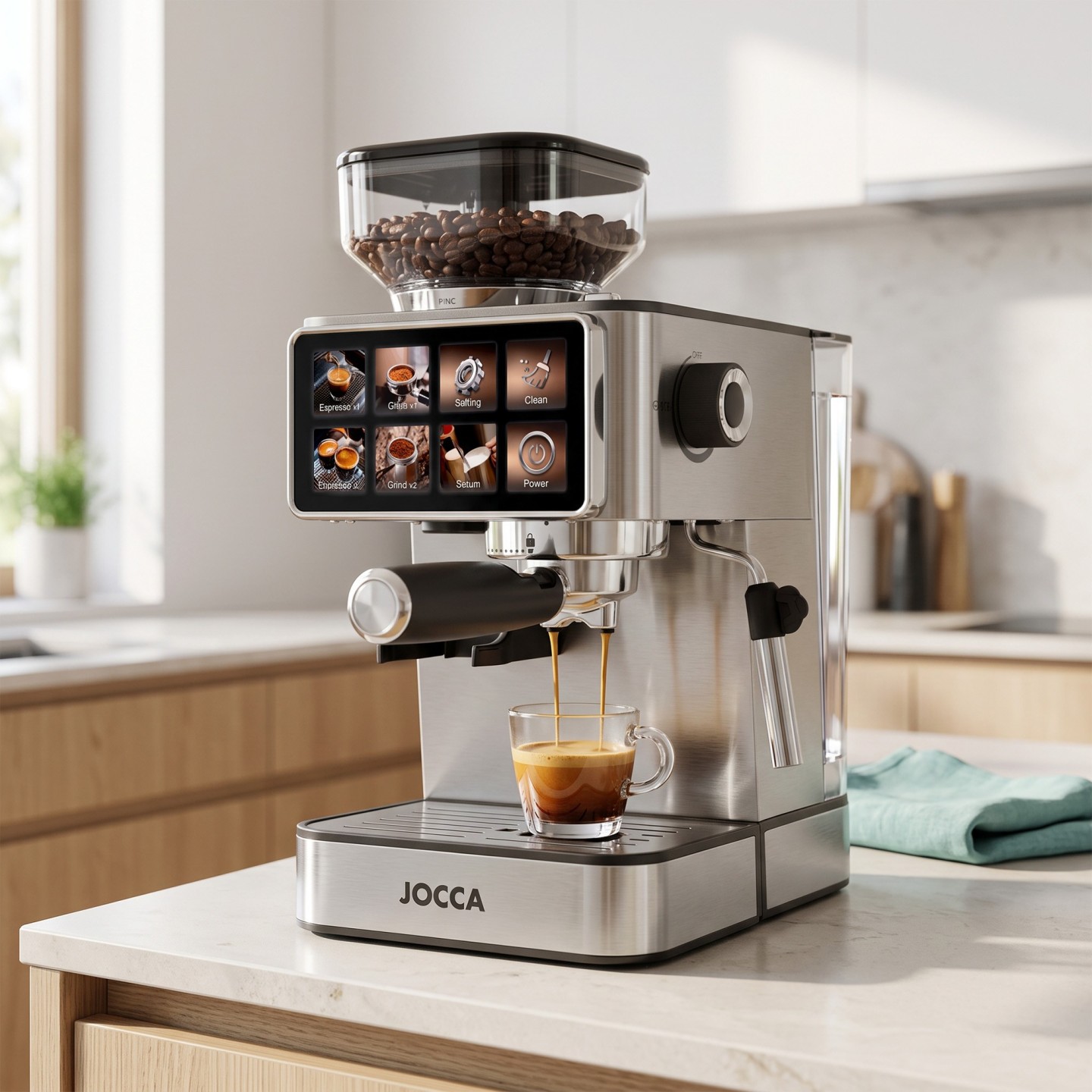 Semi-automatico caffè espresso 20 bar facile tocco | Jocca