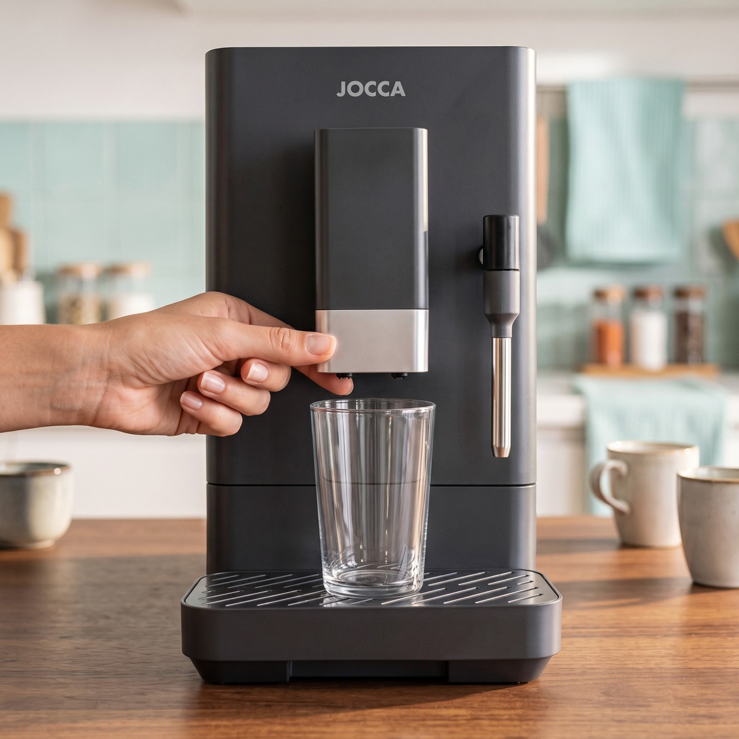 Cafetera Superautomática con Molinillo y Vaporizador | JOCCA