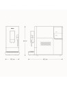 Machine à café Superautomatic 20 bars avec moulin intégré et vaporisateur | Jocca